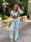 FlexFlaire Leggings - Baby Blue