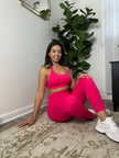 SierraSculpted Leggings - Deep Pink