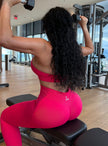 SierraSculpted Leggings - Deep Pink