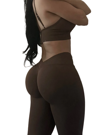 Elevate Leggings - Brown