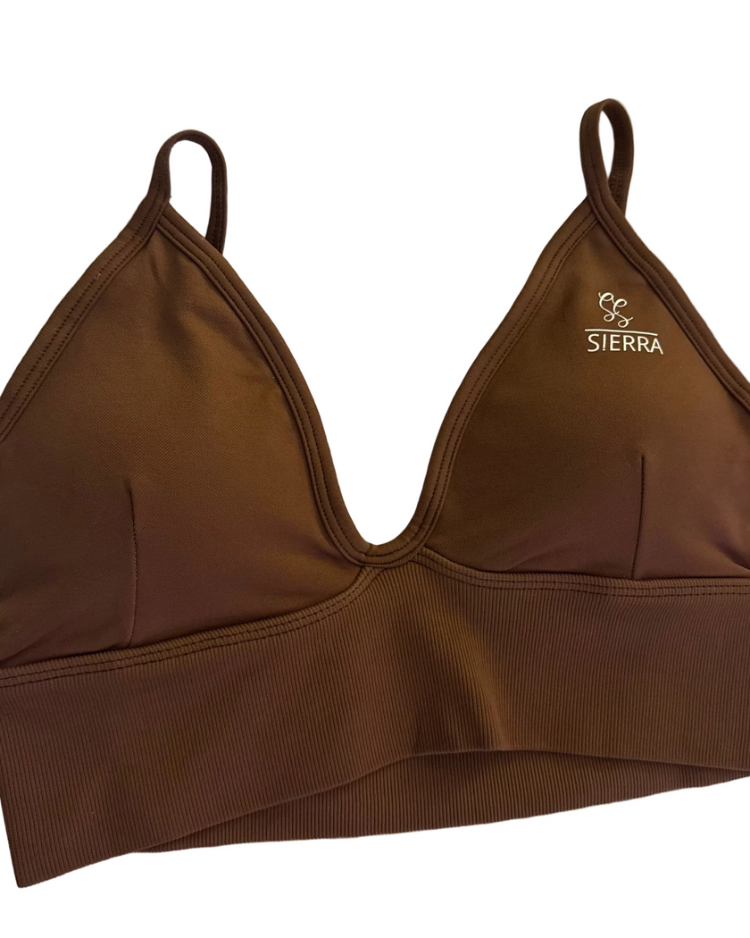 Elevate Sports Bra - Brown